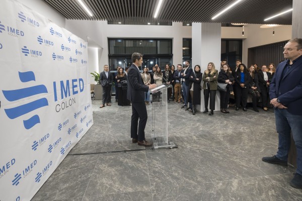 Acto de presentación del nuevo Hospital IMED Colón (Valencia)